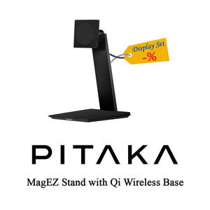 ASK PRICE DISPLAY SET Pitaka MagEZ Stand With 15W Qi Wireless Charge Base MSP01-01 Black