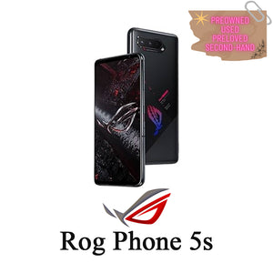 ASK PRICE PREOWNED Asus Rog Phone 5s 16GB 256GB ZS676KS Black