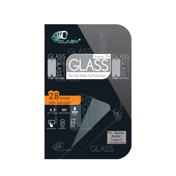 CLASY® Premium Tempered GLass - Xiaomi Redmi Turbo 3