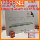 Singapore Samsung Galaxy tab s9 fe 5g 128gb green with s pen full set