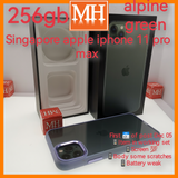 Singapore official apple iphone 11 pro max 256gb alpine green set