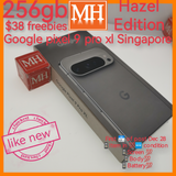 $38 freebies 256gb Singapore google pixel 9 pro xl hazel warranty full set